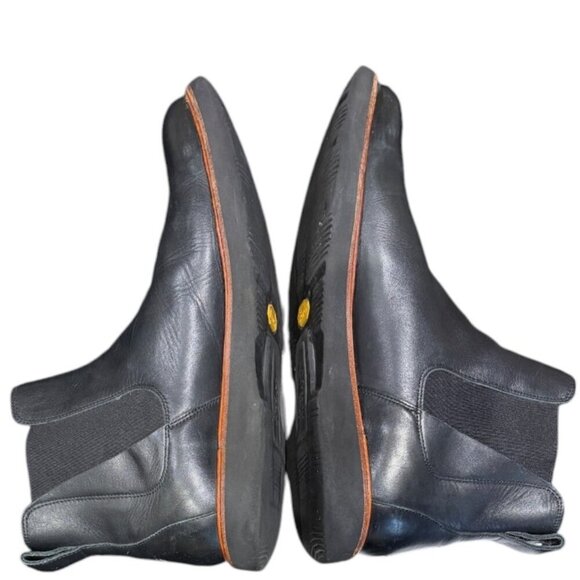 Samuel Hubbard M2170 048 24 Seven Pull On Black Leather Boots Men's 11.5 - Picture 8 of 11